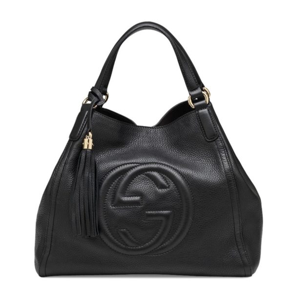 Gucci Soho Leather Black Bag