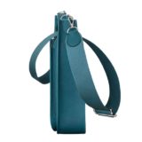 Hermes Blue Evelyne GM Shoulder Bag