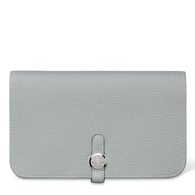 Hermes Dogon Grey Wallet