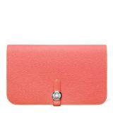 Hermes Dogon Pink Wallet