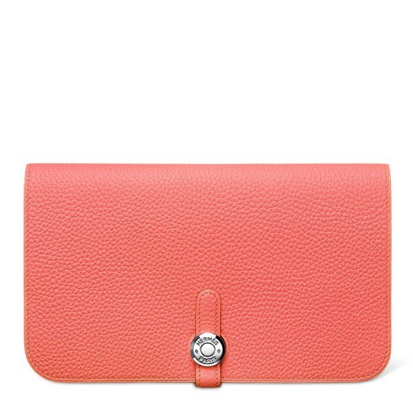 Hermes Dogon Pink Wallet