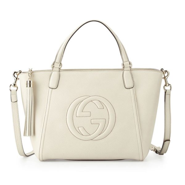 Gucci Soho Small Leather Bag White