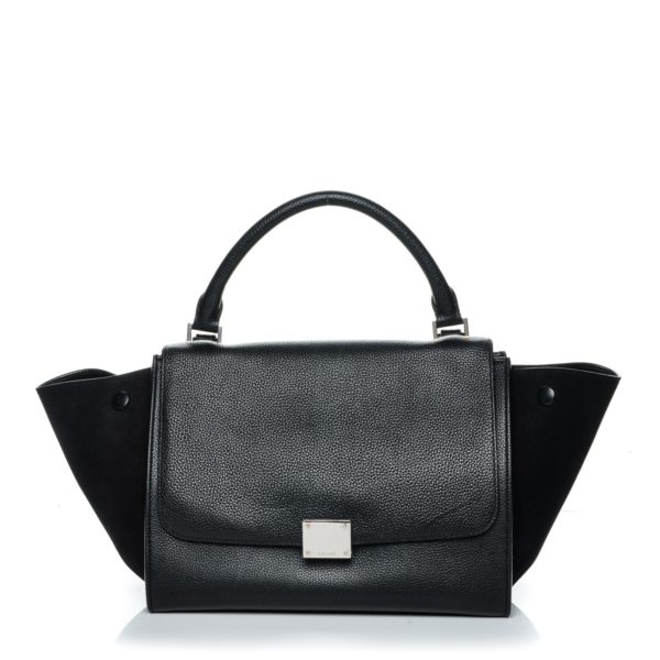 CELINE Small Trapeze Black