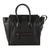 Celine Nano Luggage Black Bag