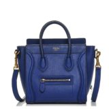 CELINE Nano Luggage Blue