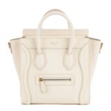 CELINE Nano Luggage White