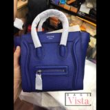 CELINE Nano Luggage Blue