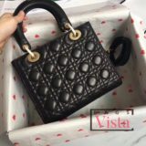 Small Lady Dior Black Bag