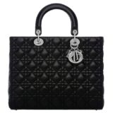 Lady Dior Large Lambskin Bag