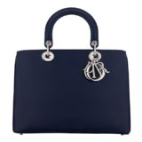 Dior Diorissimo Navy Blue Handbag