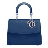 Be Dior Flap Small Blue Bag