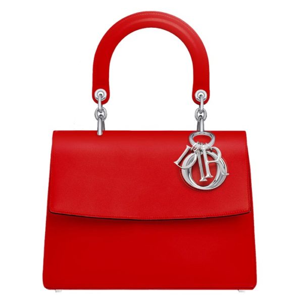 Be Dior Flap Small Red Bag