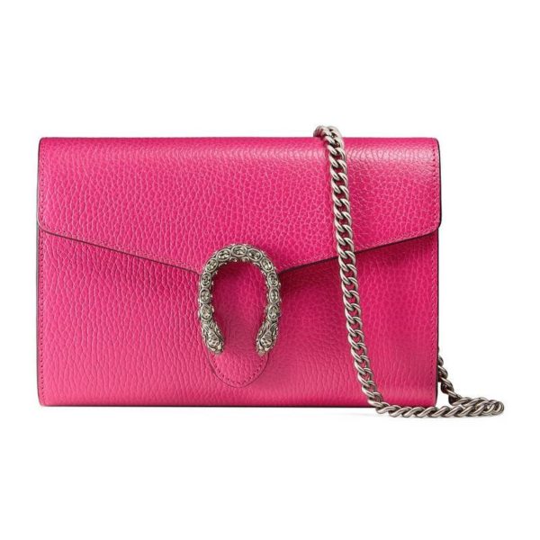 Dionysus Leather Mini Chain Bag