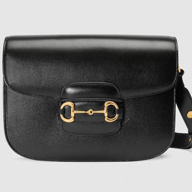 Gucci 1955 Horsebit shoulder bag Black